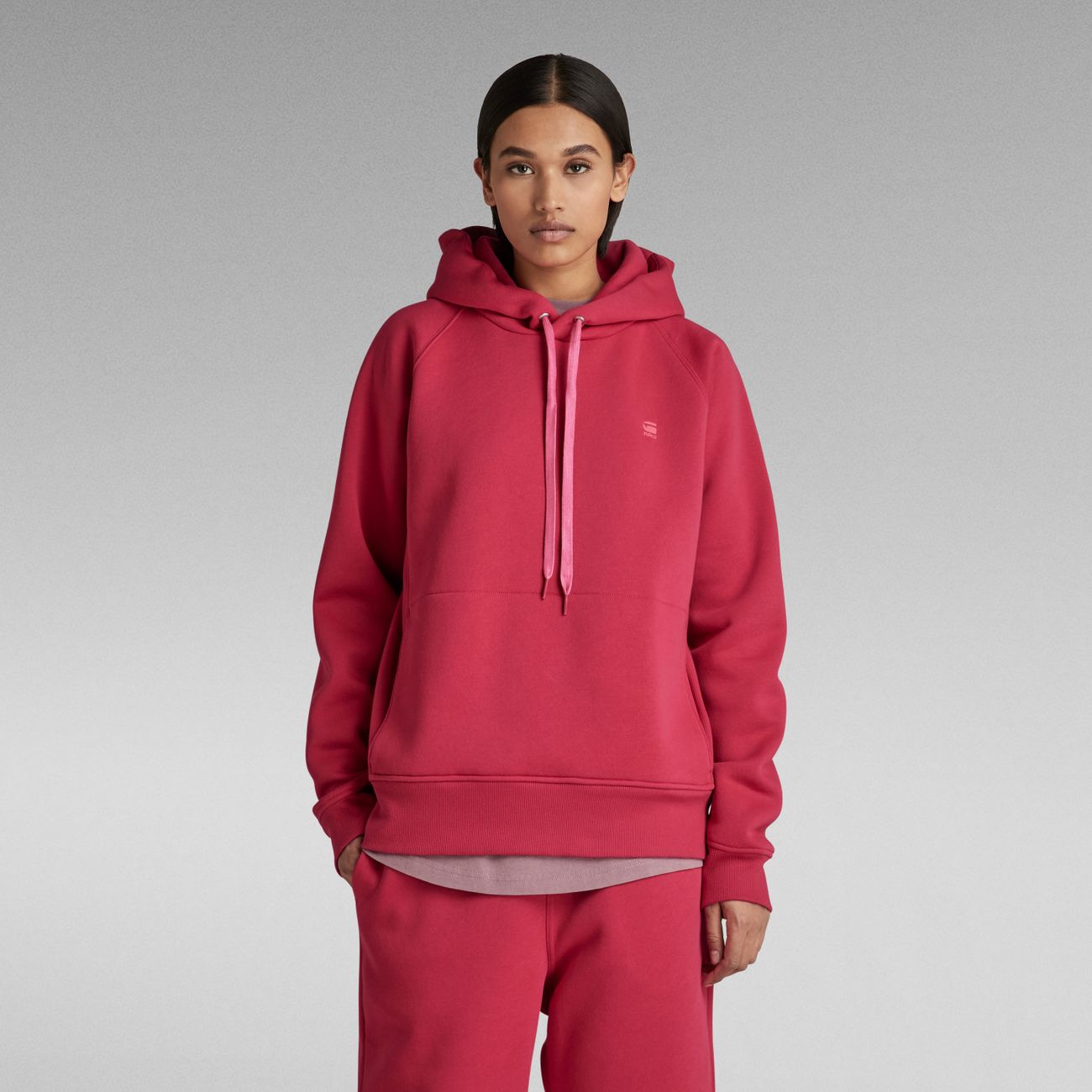 G-STAR RAW DENIM PREMIUM CORE 2.0 HOODIE Damen Kapuzenpullover